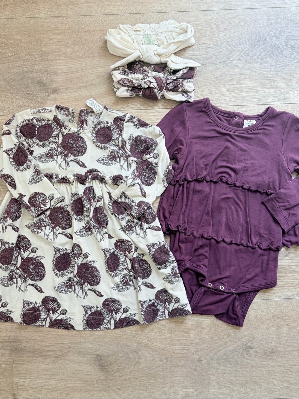 Kate Quinn Sunflower & Plum Purple Bundle